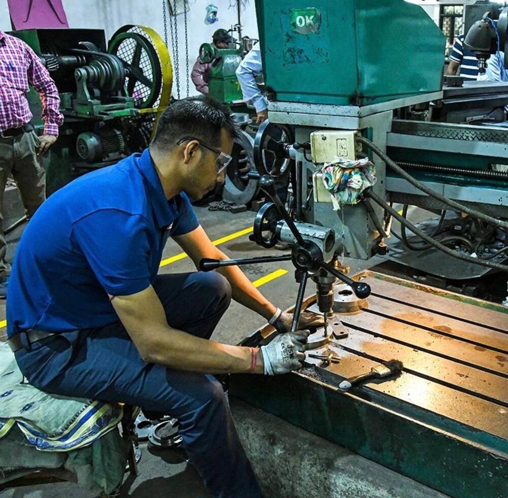 CNC drilling and machining work